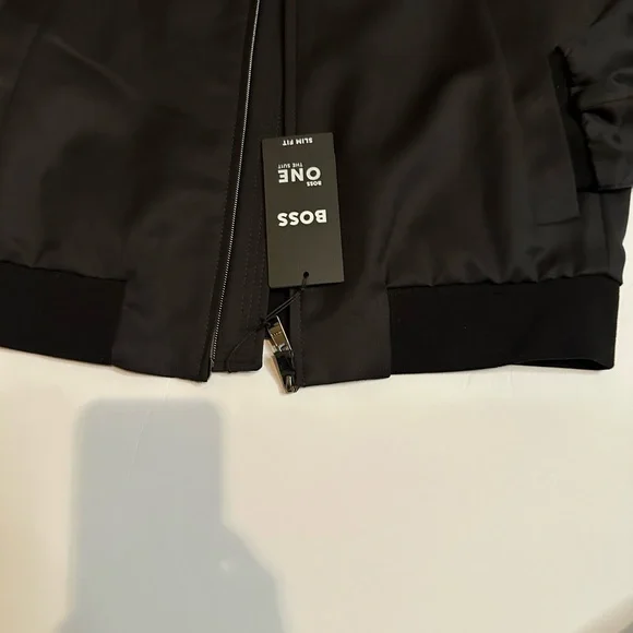 BOSS Men´s Dark Gray Bomber Jacket Jackets & Coats